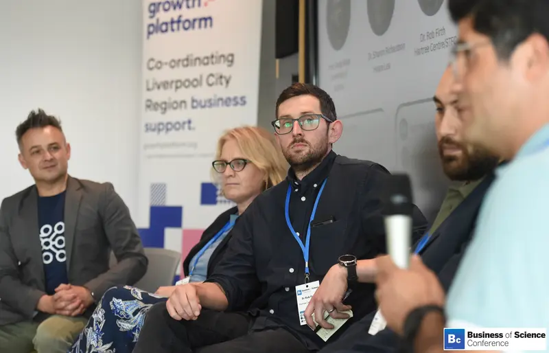 Dr Rob Firth at the Business of Science Conference panel